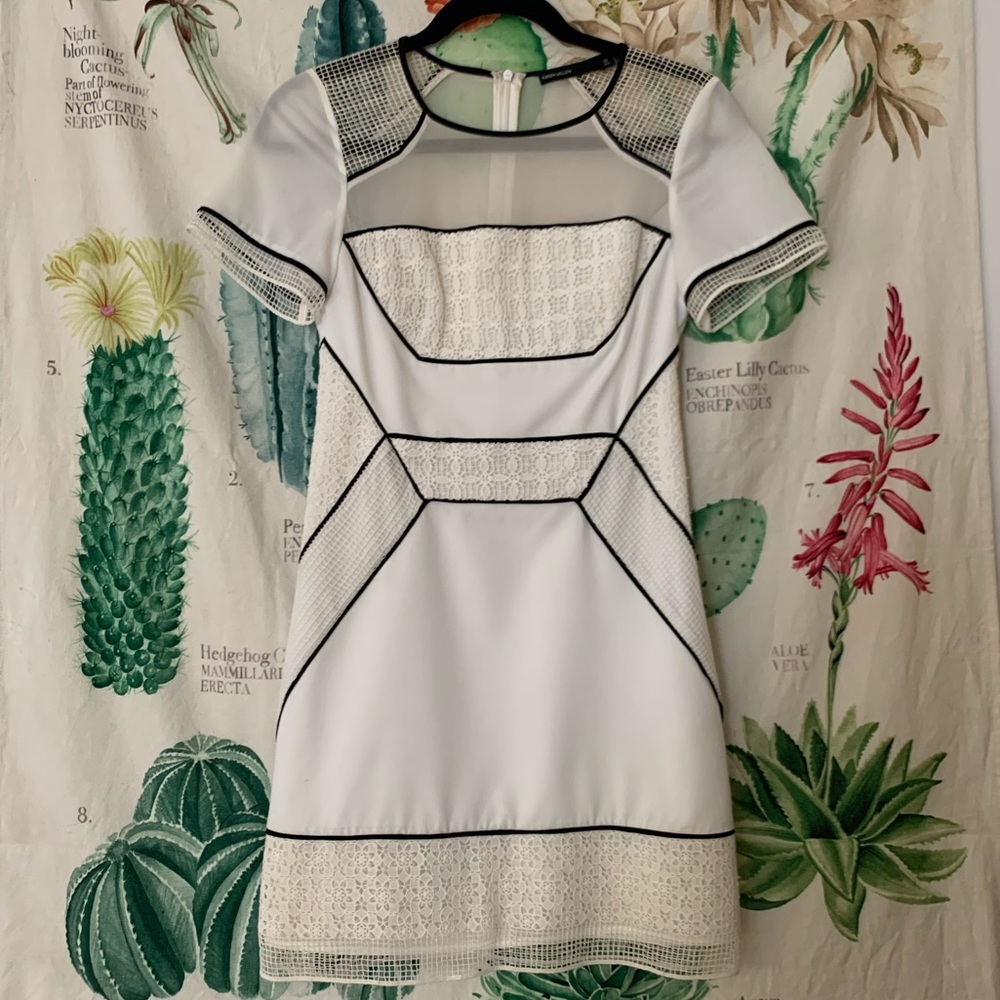 Karen Millen Mesh Lace Dress
